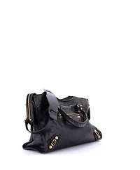 Pre-Owned Balenciaga Medium City Giant Studs Bag Leather