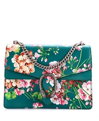 Pre-Owned Gucci Medium Dionysus Bag Blooms Print Leather