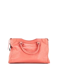 Pre-Owned Balenciaga Medium City Classic Studs Bag Leather