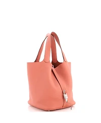 Pre-Owned Hermes Gm Picotin Lock Bag Clemence