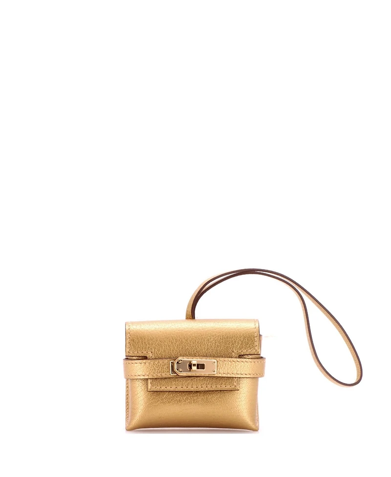 Pre-Owned Hermes Kellyfestival Bag Charm Chevre Chamkilight