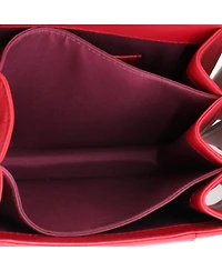 Pre-Owned Bvlgari Small Serpenti Forever Top Handle Bag Leather