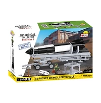 Cobi Historical Collection Wwii V2 Rocket and Transporter Executive Edition 1191-Piece Building Set, Ages 10+
