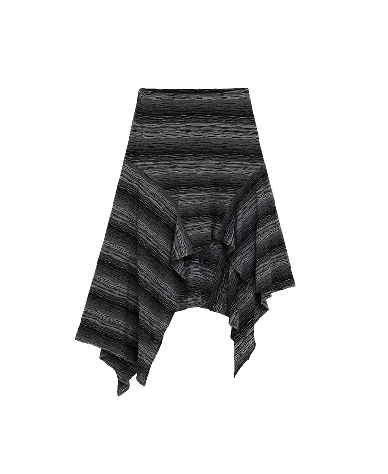 Desigual Women's Asymmetric Knit Skirt