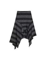 Desigual Women's Asymmetric Knit Skirt