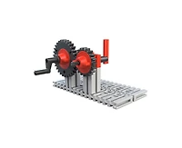 Fischertechnik Retro Mechanics 500-Piece Building Set, Ages 8+