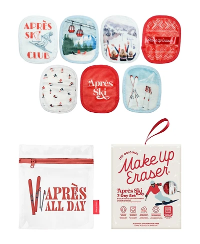 MakeUp Eraser 8-Piece Apres Ski Reusable Makeup Wipe Set