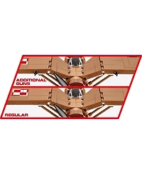Cobi Historical Collection Wwii Pzl P.11c 320-Piece Building Set, Ages 7+