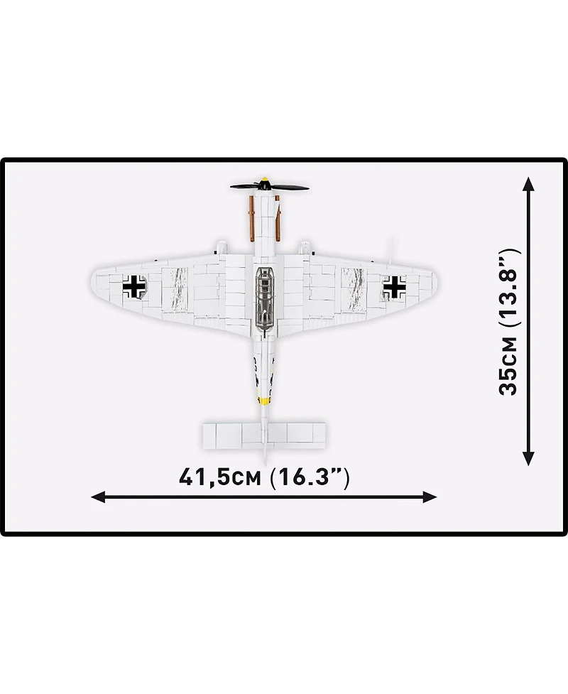 Cobi Historical Collection Junkers Ju 87 D-3 Stuka 556-Piece Building Set, Ages 9+