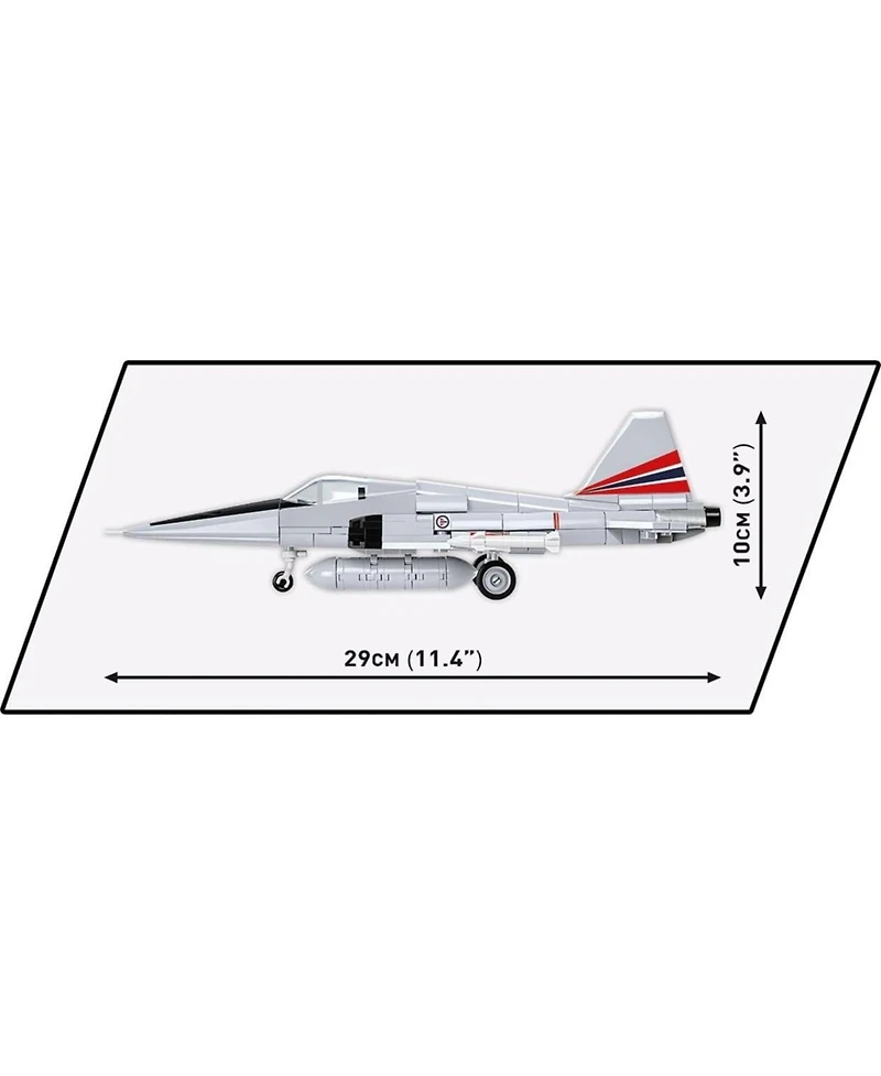 Cobi Armed Forces Northrop F-5A Freedom Fighter 358-Piece Building Set, Ages 6+