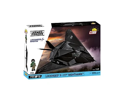 Cobi Armed Forces F-117 Nighthawk Aircraft 795-Piece Building Set, Ages 9+