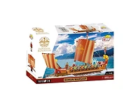 Cobi Historical Collection Imperium Romanum 1810-Piece Roman Warship Building Set, Ages 9+