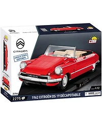 Cobi 1962 Citroen Ds 19 Decapotable Executive Edition 2275-Piece Building Set, Ages 11 and Up