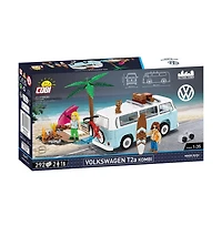 Cobi Volkswagen Action Town T2a Kombi 292-Piece Building Set, Ages 8+