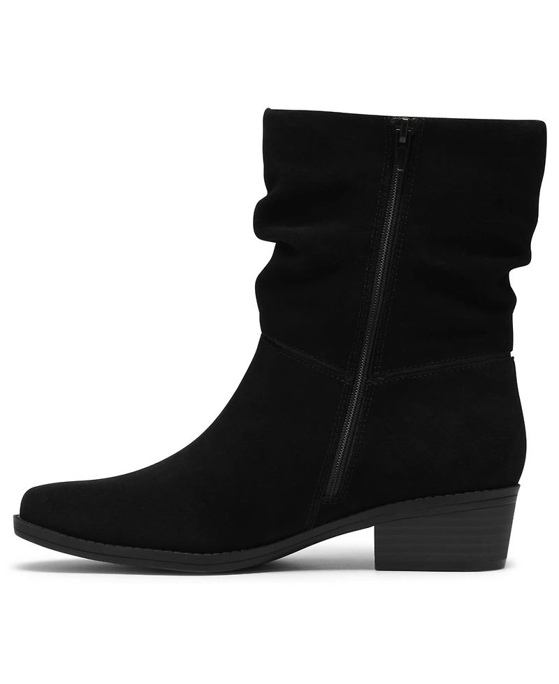 Clarks Collection Women's Danyelle Ruby Round Toe Booties