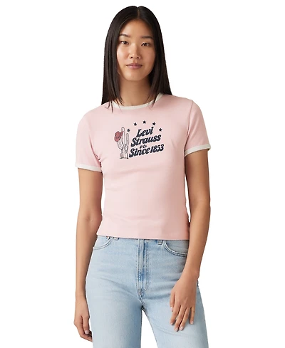 Levi's Women's Graphic Ringer Rickie T-Shirt