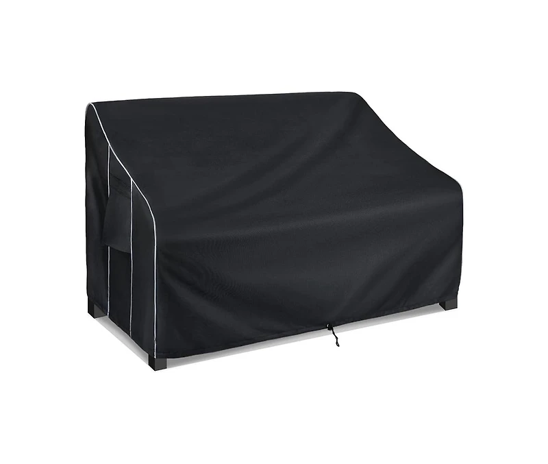 Cushry Patio Furniture Sofa Covers 79W x 38D x 35H 3-Seater inches Outdoor Waterproof Couch Loveseat Bench Cover