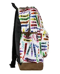 Crayola Crayons Backpack Rainbow Doodles 16 Inch Bag with Adjustable Straps