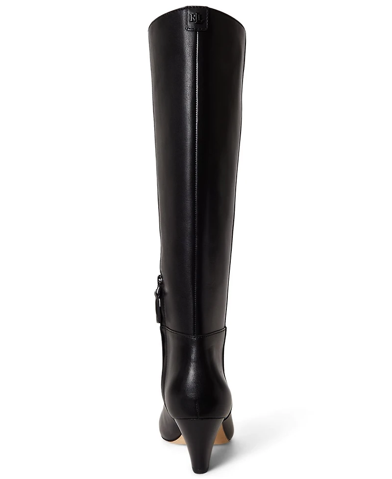 Lauren Ralph Women's Emersyn Zipper Tall Boots