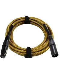 Lofree Balanced Male-to-Female Xlr Patch Cords, Heavy-Duty Braided Tweed Jacket