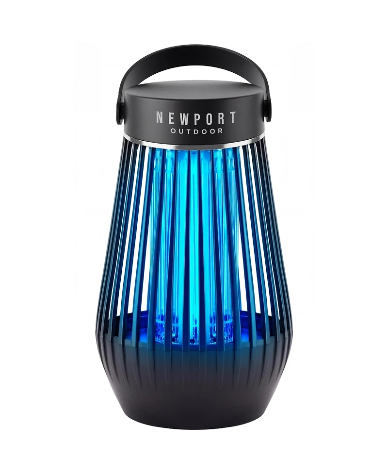 Newport Outdoor Bug Zapper for Indoor Outdoor, 1/2 Acre Coverage, IPX3 Water Resistant, 18W Uv, 4200V Grid