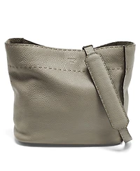 Pre-Owned Fendi Women's Anna Selleria Leather Bucket Bag