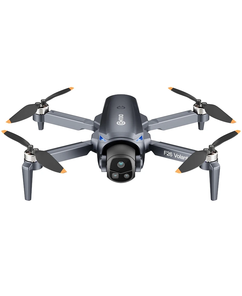 Contixo F26 Volant Fpv Drone, 2 Batteries with 18 Min Flight Each, 4.3" Screen Controller, Optical Flow, 4-Sided Obstacle Avoidance, Ages 14+