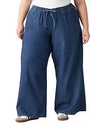 Levi's Plus Essential Wide-Leg Cotton Pants