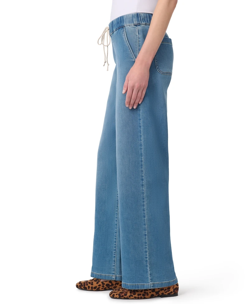 Gloria Vanderbilt Women's High-Rise Wide-Leg Jeans