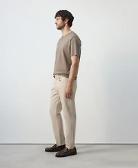 Mango Men's Ben Cropped Tapered-Fit Jeans