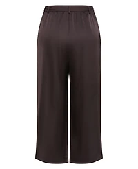 City Chic Women's Rylie Satin Palazzo Pant