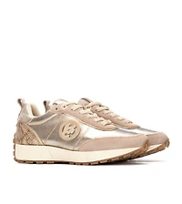 Xti Women's Leather Lace-Up Sneakers Carmela Collection