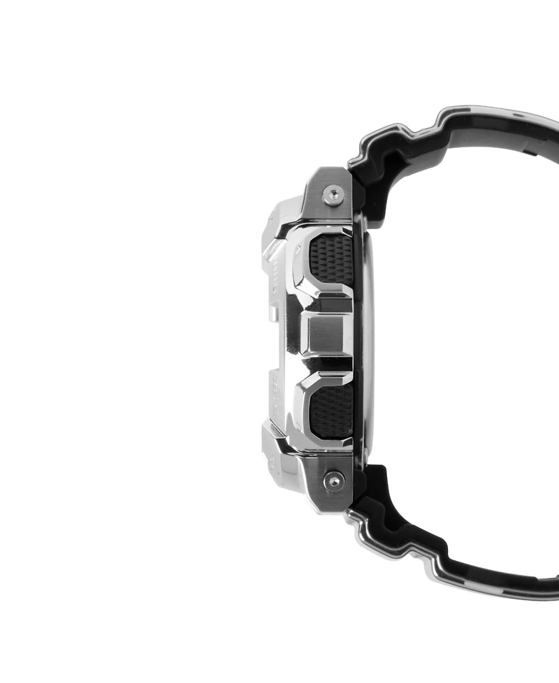 G-Shock Men's Analog Digital Silver-Tone Silicone Watch 48.8mm