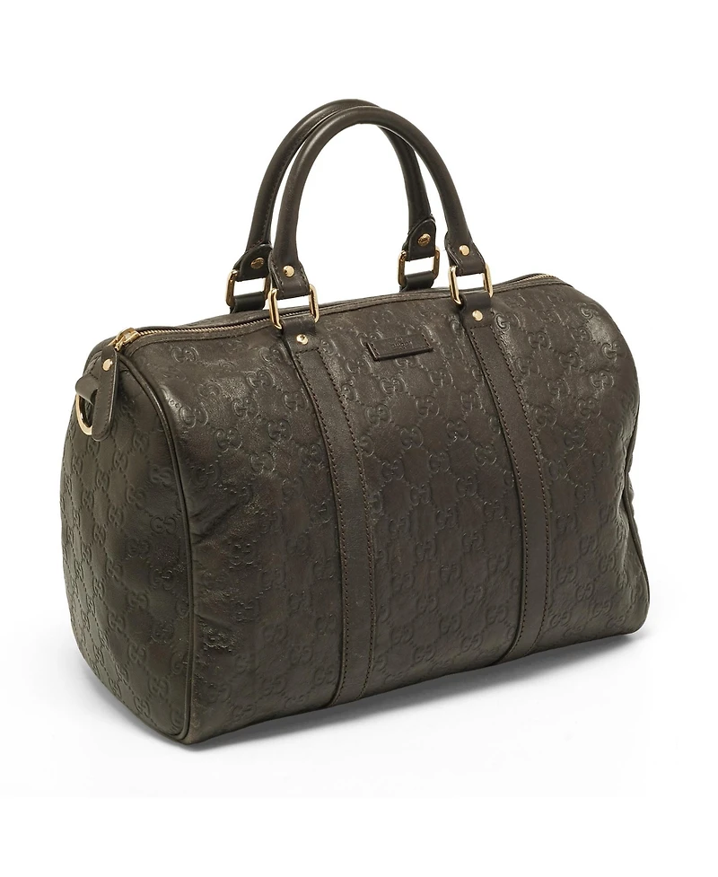 Pre-Owned Gucci Women's Joy Medium Guccissima Leather Boston Bag