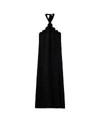 Mango Women's Floral Detail Halter Dress
