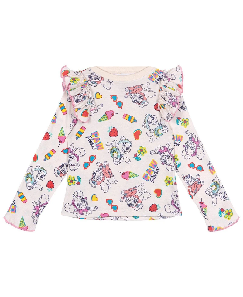 Paw Patrol Toddler Girls 2-Pack Long Sleeve Tees