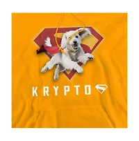 Superman Men's 2025 Krypto Shield Pull-Over Hoodie