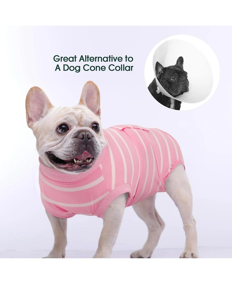 Soft Breathable Post-Surgery Recovery Onesie Suit for Dogs