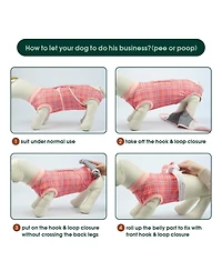 High-Elastic Post-Surgery Recovery Onesie for Dogs and Cats