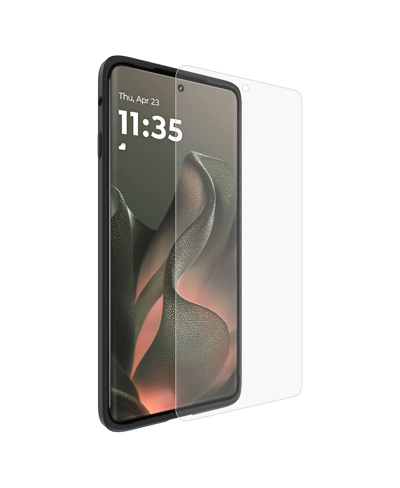 Case-Mate Tough 12 ft Drop Protection 9H Tempered Glass Case and Screen Protector, 2-Piece, Compatible with Motorola Moto Edge (2025)