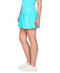 G Lifestyle Clothing Women's Bubble Mini Skort