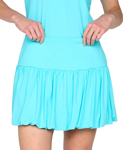 G Lifestyle Clothing Women's Bubble Mini Skort