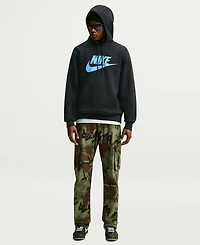 Nike Men's Club Fleece Standard-Fit Logo-Print Hoodie
