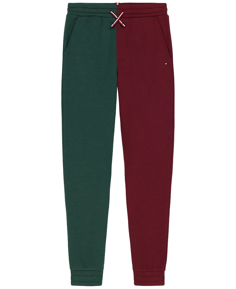 Tommy Hilfiger Boys' 8-20 Griffin Badge Pull-On Colorblock Jogger, Created for Macy's