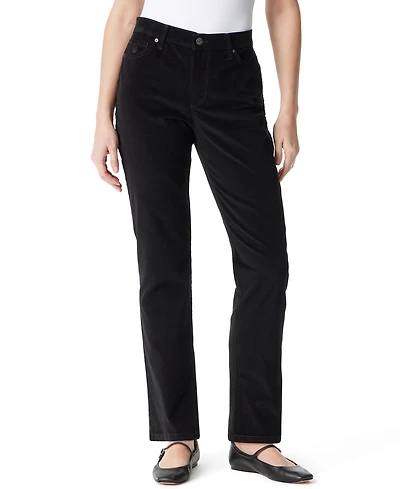 Gloria Vanderbilt Women's Amanda High-Rise Corduroy Straight-Leg Jeans