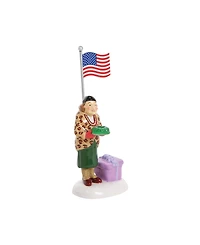Department 56 Snow Village Play Ball Figure