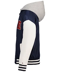 Tommy Hilfiger Boys' 4-20 Hooded Fleece-Lined Bomber Jacket, Created for Macy's