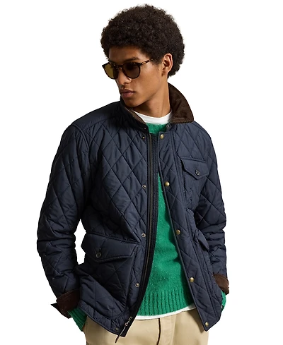 Polo Ralph Lauren Men's Beaton Quilted Water-Repellent Full-Zip Jacket