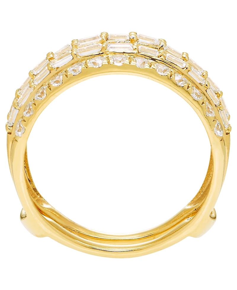 Macy's Diamond Guard Ring (1 ct. t.w.) in 14k Yellow Gold
