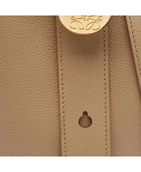 Pre-Owned Loewe Women's Pebble Mini Leather Bucket Bag